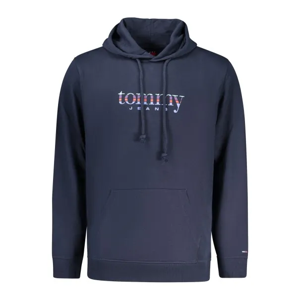 SWEAT-SHIRT BLEU À FERMETURE ÉCLAIR POUR HOMME TOMMY HILFIGER - TOMMY HILFIGER