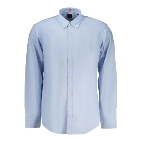 Chemise à manches longues pour homme BOSS, bleue - BOSS