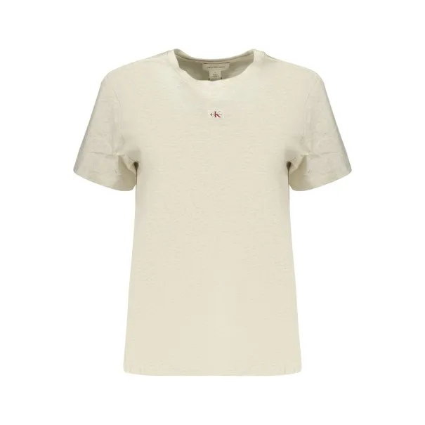T-shirt à manches courtes pour femme Calvin Klein, gris - CALVIN KLEIN