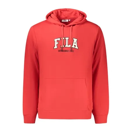 SWEAT-SHIRT ROUGE À FERMETURE ÉCLAIR FILA POUR HOMME - FILA