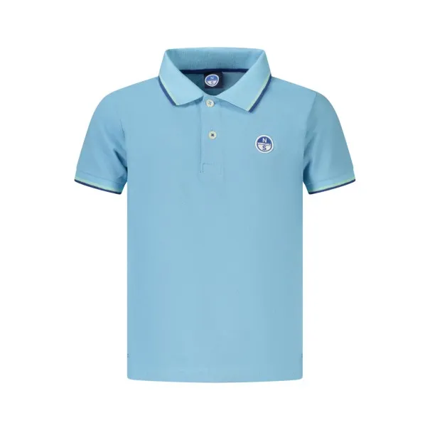 Polo à manches courtes pour enfants North Sails, bleu - NORTH SAILS