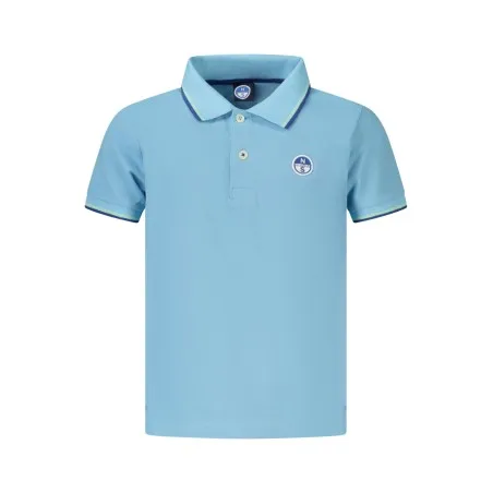 Polo à manches courtes pour enfants North Sails, bleu - NORTH SAILS
