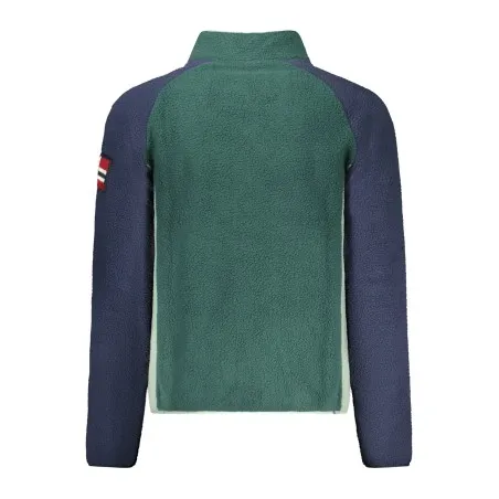 Sweat-shirt zippé vert pour homme Norvège 1963 - NORWAY 1963