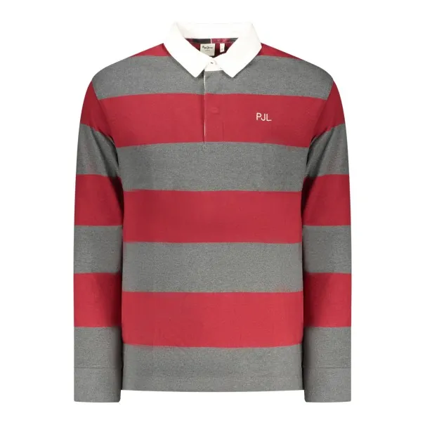 Polo à manches longues pour homme Pepe Jeans, rouge - PEPE JEANS