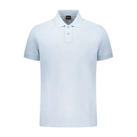 Polo à manches courtes pour homme BOSS, bleu - BOSS