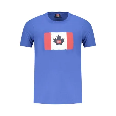 T-SHIRT MANCHES COURTES HOMME NORVÈGE 1963 BLEU - NORWAY 1963