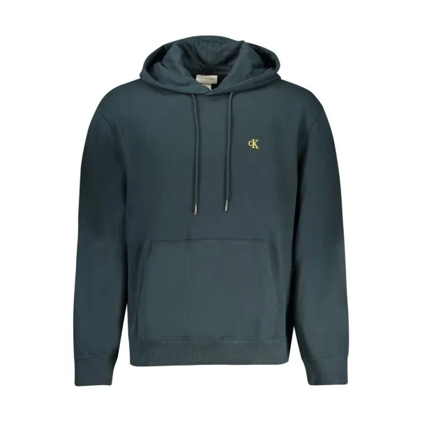 SWEAT-SHIRT BLEU À FERMETURE ÉCLAIR CALVIN KLEIN POUR HOMME - CALVIN KLEIN