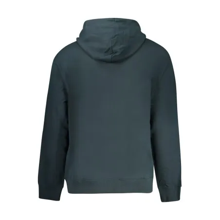 SWEAT-SHIRT BLEU À FERMETURE ÉCLAIR CALVIN KLEIN POUR HOMME - CALVIN KLEIN