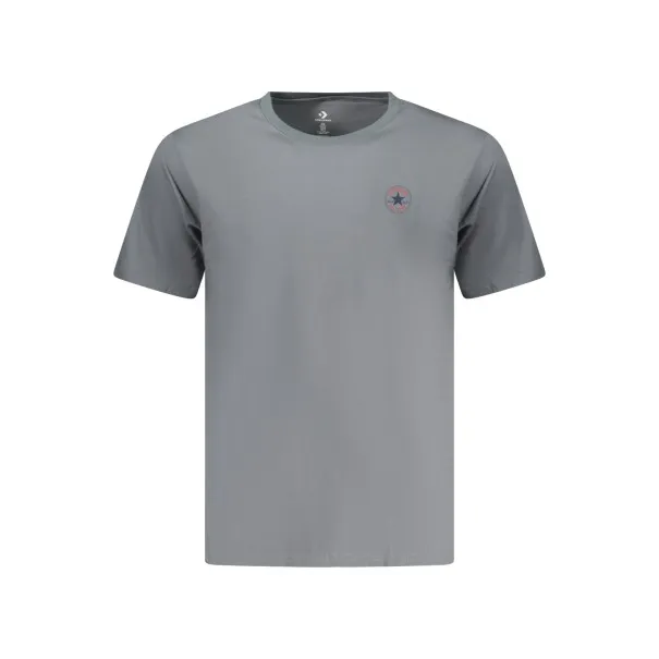 T-shirt Converse à manches courtes pour homme, gris - CONVERSE