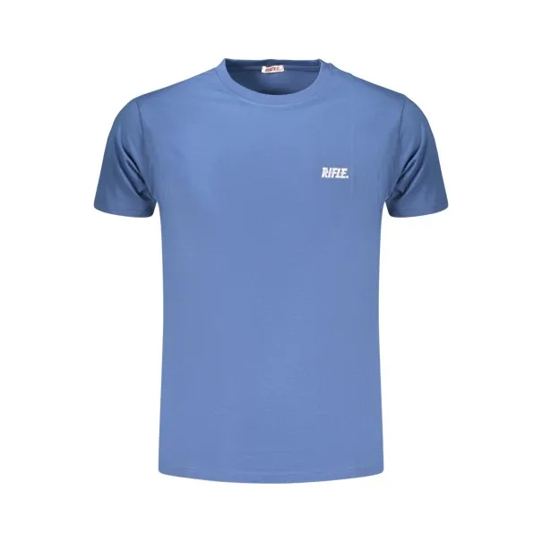 T-shirt à manches courtes pour homme, motif fusil, bleu - RIFLE