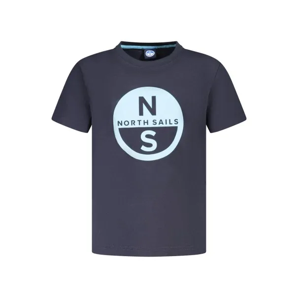 T-shirt à manches courtes pour enfant North Sails, bleu - NORTH SAILS
