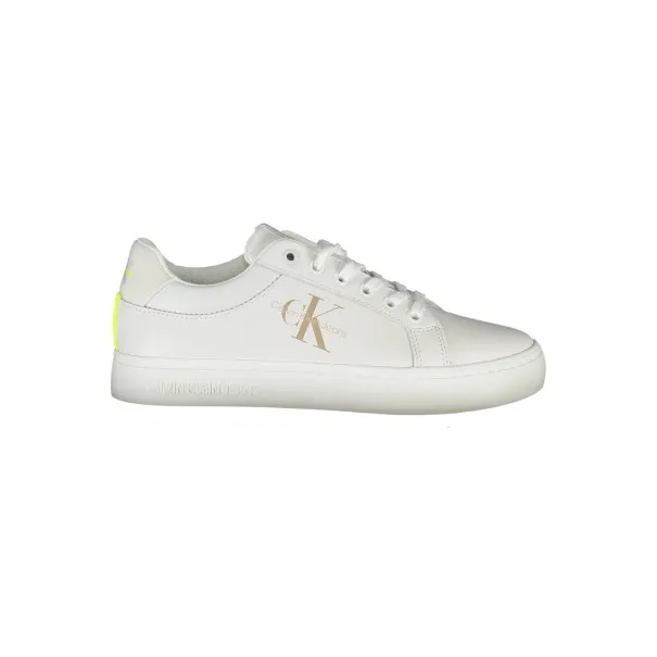 CHAUSSURES DE SPORT POUR FEMMES CALVIN KLEIN BLANCHES - CALVIN KLEIN