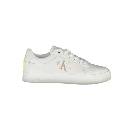 CHAUSSURES DE SPORT POUR FEMMES CALVIN KLEIN BLANCHES - CALVIN KLEIN