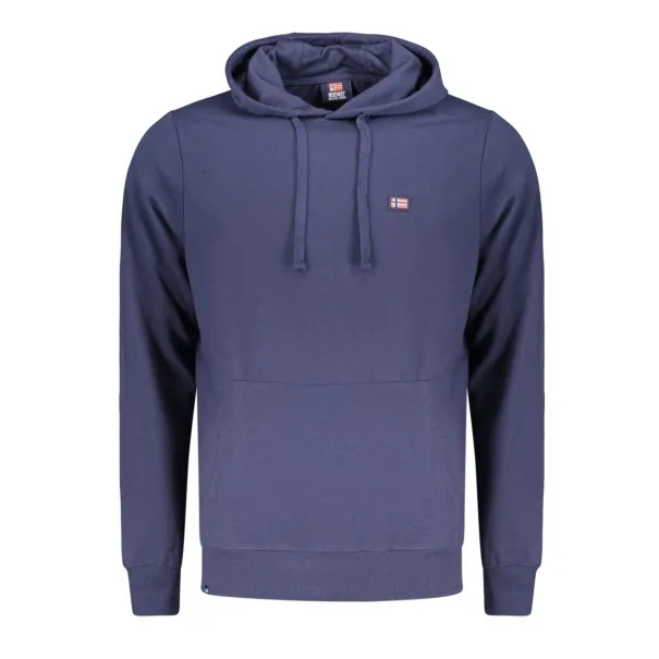 SWEAT-SHIRT BLEU À FERMETURE ÉCLAIR POUR HOMME NORVÈGE 1963 - NORWAY 1963