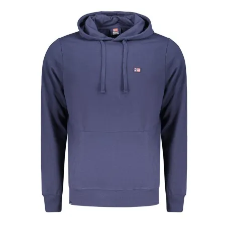 SWEAT-SHIRT BLEU À FERMETURE ÉCLAIR POUR HOMME NORVÈGE 1963 - NORWAY 1963