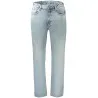 JEAN EN DENIM CALVIN KLEIN POUR FEMME, BLEU - CALVIN KLEIN