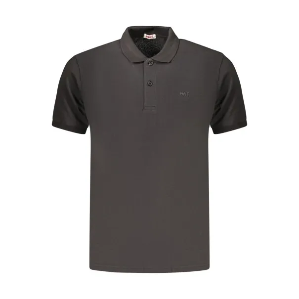 Polo à manches courtes homme noir à motif fusil - RIFLE