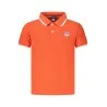 Polo à manches courtes pour enfants North Sails, orange - NORTH SAILS