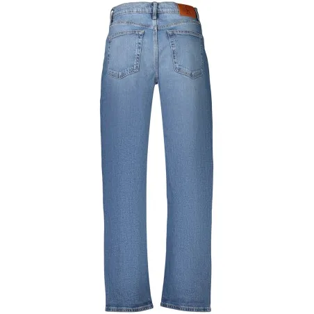 JEAN EN DENIM CALVIN KLEIN POUR FEMME, BLEU - CALVIN KLEIN