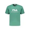 T-shirt vert à manches courtes FILA pour homme - FILA