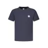 T-shirt à manches courtes pour enfant North Sails, bleu - NORTH SAILS