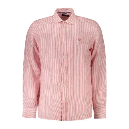 CHEMISE À MANCHES LONGUES POUR HOMMES NORTH SAILS ROUGE - NORTH SAILS