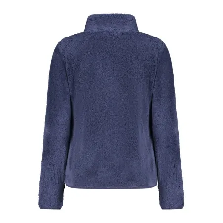 SWEAT-SHIRT FEMME BLEU À FERMETURE ÉCLAIR NORVÈGE 1963 - NORWAY 1963