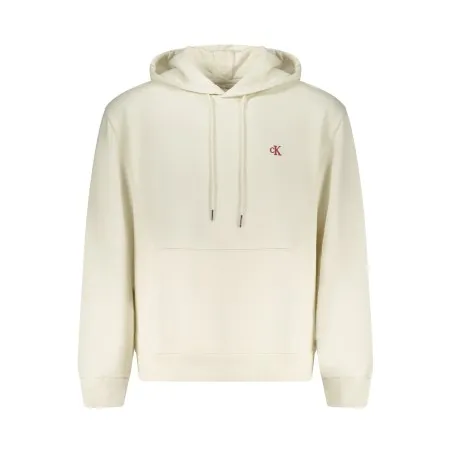 Sweat-shirt zippé blanc pour homme Calvin Klein - CALVIN KLEIN