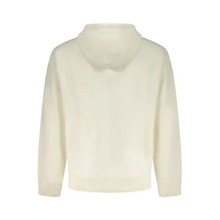 Sweat-shirt zippé blanc pour homme Calvin Klein - CALVIN KLEIN