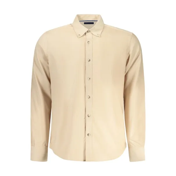 Chemise à manches longues pour homme North Sails, beige - NORTH SAILS