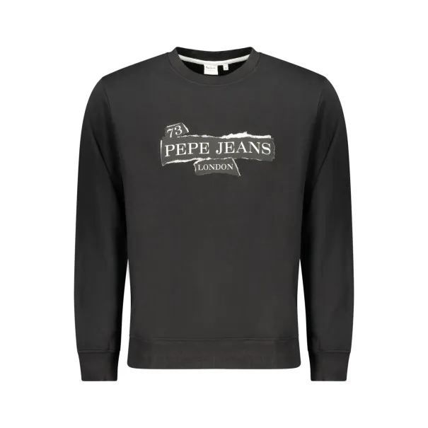 SWEAT-SHIRT NOIR À FERMETURE ÉCLAIR POUR HOMME PEPE JEANS - PEPE JEANS
