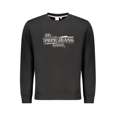 SWEAT-SHIRT NOIR À FERMETURE ÉCLAIR POUR HOMME PEPE JEANS - PEPE JEANS