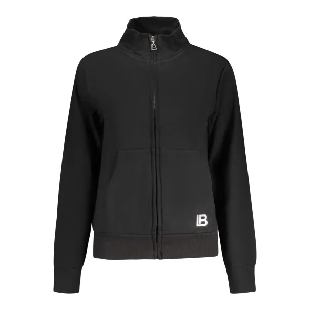 SWEAT-SHIRT NOIR À FERMETURE ÉCLAIR POUR FEMME LAURA BIAGIOTTI - LAURA BIAGIOTTI