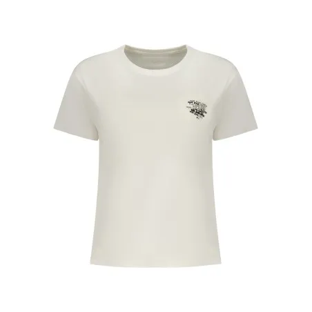 T-shirt blanc à manches courtes Pepe Jeans pour femme - PEPE JEANS