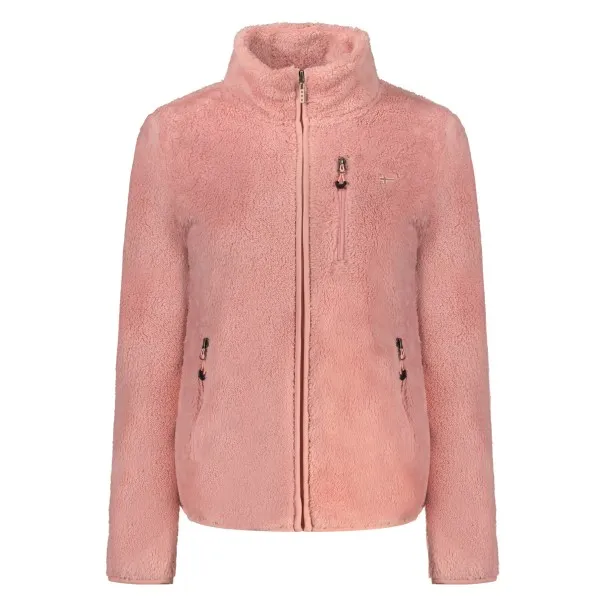 SWEAT-SHIRT FEMME ROSE À FERMETURE ÉCLAIR NORVÈGE 1963 - NORWAY 1963