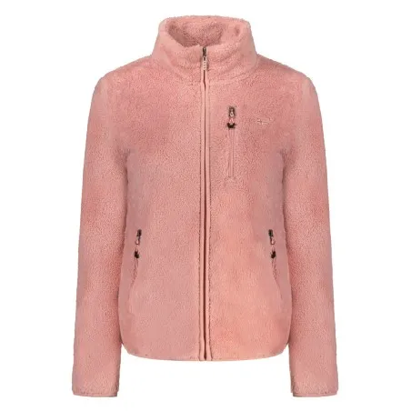 SWEAT-SHIRT FEMME ROSE À FERMETURE ÉCLAIR NORVÈGE 1963 - NORWAY 1963