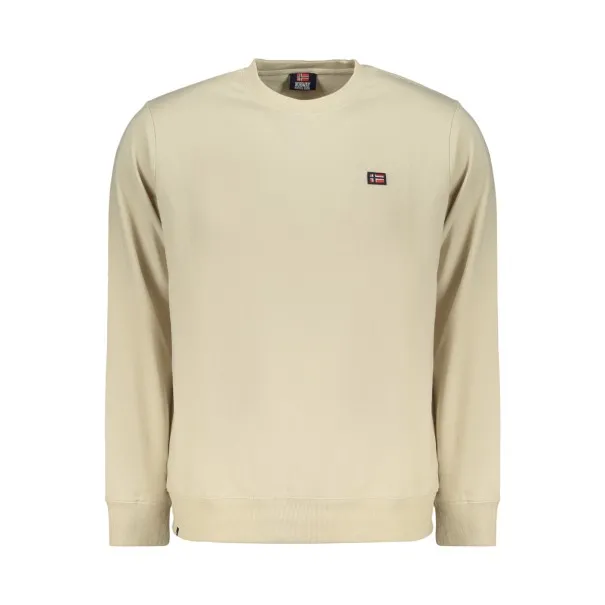 SWEAT-SHIRT BEIGE FERMETURE ÉCLAIR POUR HOMME NORVÈGE 1963 - NORWAY 1963