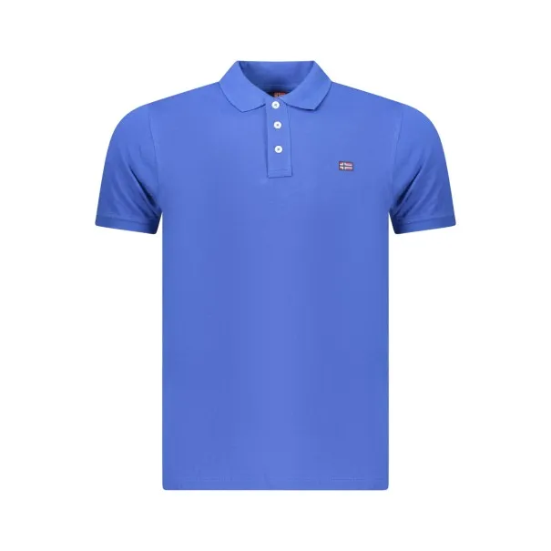 Polo homme à manches courtes, Norvège 1963, bleu - NORWAY 1963