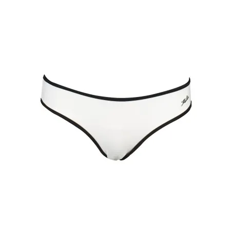 KARL LAGERFELD BEACHWEAR BAS DE MAILLOT DE BAIN FEMME BLANC - KARL LAGERFELD BEACHWEAR