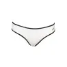 KARL LAGERFELD BEACHWEAR BAS DE MAILLOT DE BAIN FEMME BLANC - KARL LAGERFELD BEACHWEAR
