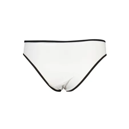 KARL LAGERFELD BEACHWEAR BAS DE MAILLOT DE BAIN FEMME BLANC - KARL LAGERFELD BEACHWEAR
