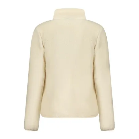 SWEAT-SHIRT BLANC À FERMETURE ÉCLAIR POUR FEMMES NORVÈGE 1963 - NORWAY 1963