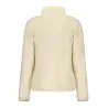 SWEAT-SHIRT BLANC À FERMETURE ÉCLAIR POUR FEMMES NORVÈGE 1963 - NORWAY 1963