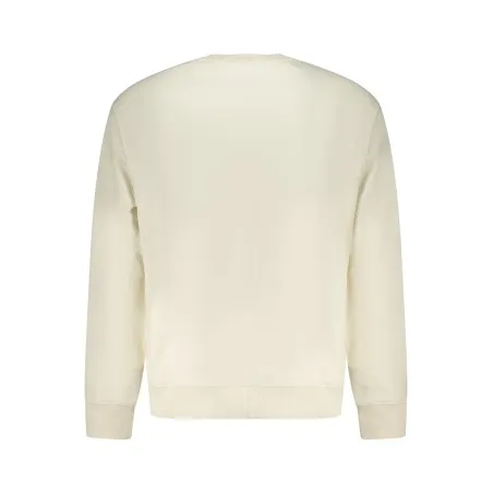 Sweat-shirt zippé blanc pour homme Calvin Klein - CALVIN KLEIN