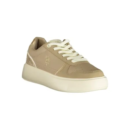 Chaussures de sport beiges pour femmes US POLO ASSN. - U.S. POLO ASSN