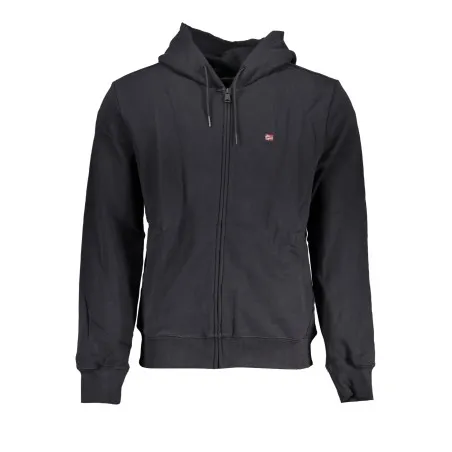 NAPAPIJRI SWEAT-SHIRT ZIPPÉ NOIR POUR HOMMES - NAPAPIJRI