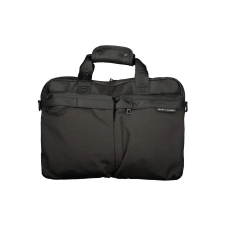TOMMY HILFIGER PORTE-DOCUMENTS POUR HOMMES NOIR - TOMMY HILFIGER