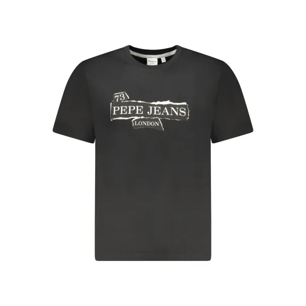 T-shirt noir à manches courtes pour homme Pepe Jeans - PEPE JEANS