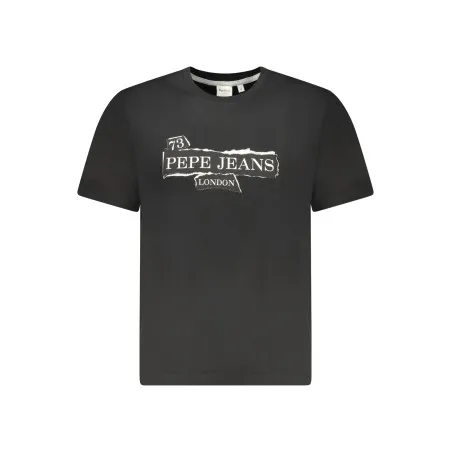 T-shirt noir à manches courtes pour homme Pepe Jeans - PEPE JEANS