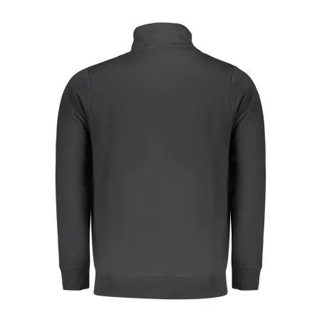 SWEAT-SHIRT NOIR À FERMETURE ÉCLAIR POUR HOMME NORVÈGE 1963 - NORWAY 1963